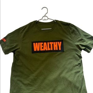 Wealthy t shirt mens
